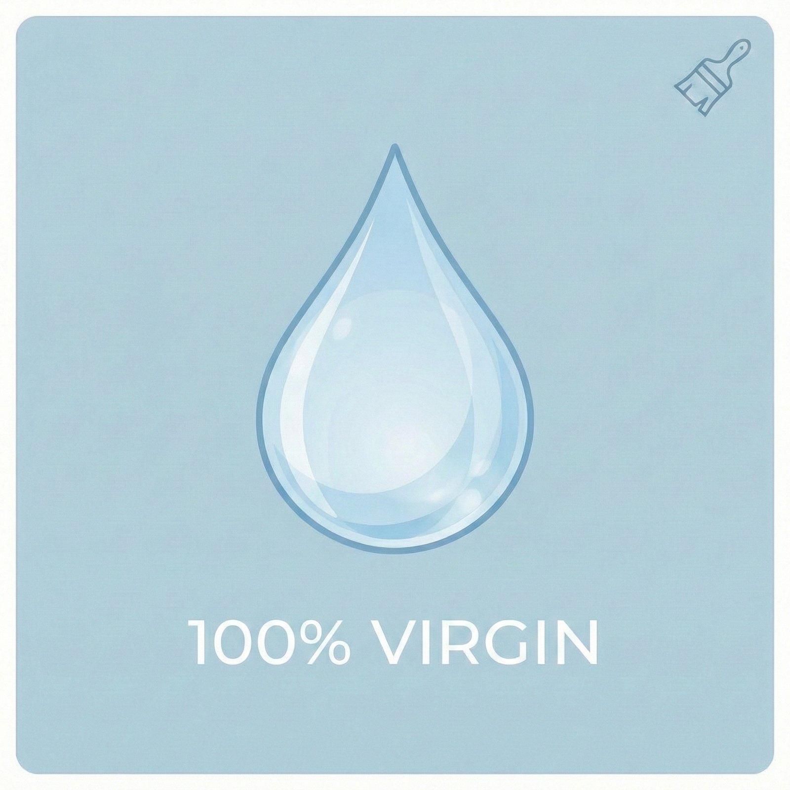 100% virgin