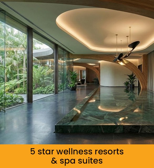 5-star wellness resorts & spa suites