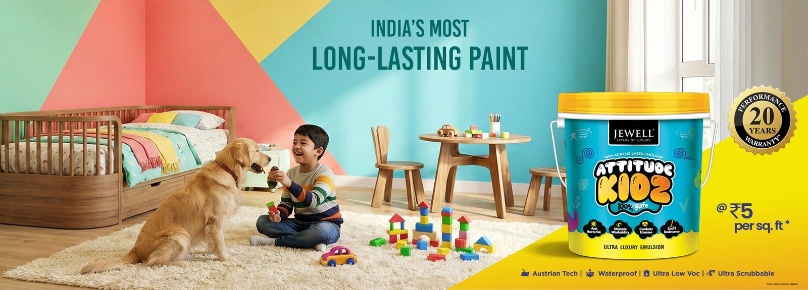 India's Most Long Lasting Paint