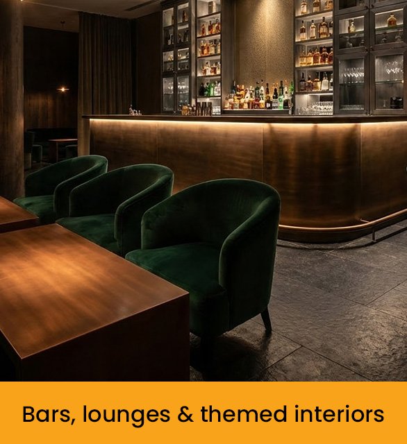 Bars, lounges & themed interiors