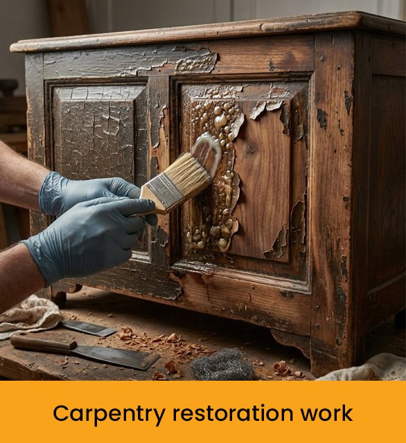 Carpentry restoration work