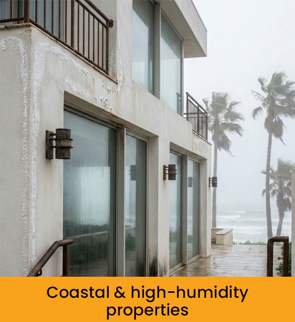 Coastal & high-humidity properties