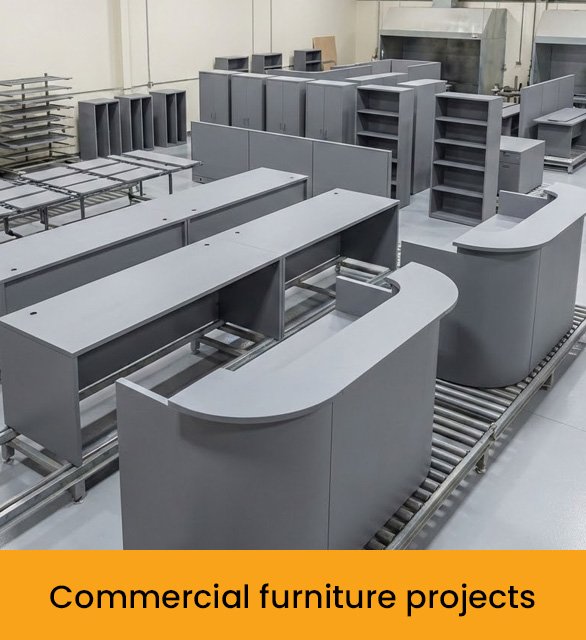 Commercial furniture projects