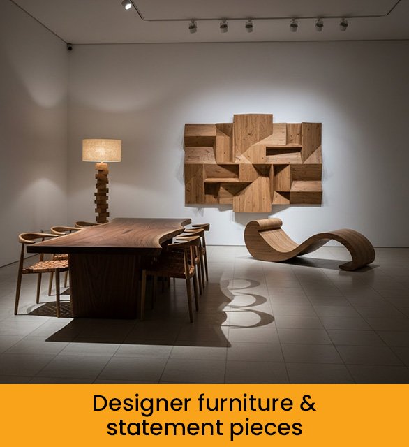 Designer furniture & statement pieces