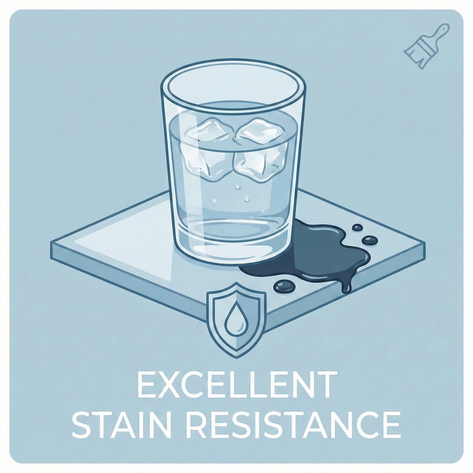 Excellent Stain Resistance