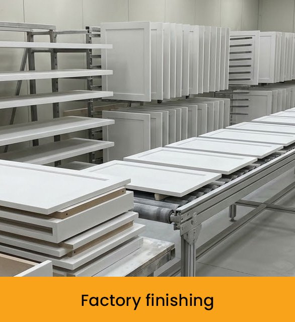 Factory finishing