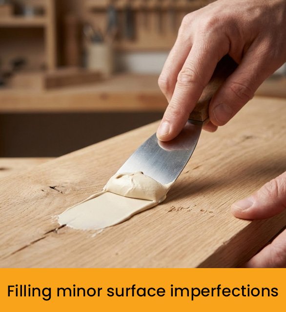 Filling minor surface imperfections