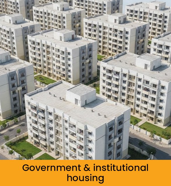 Government & institutional housing