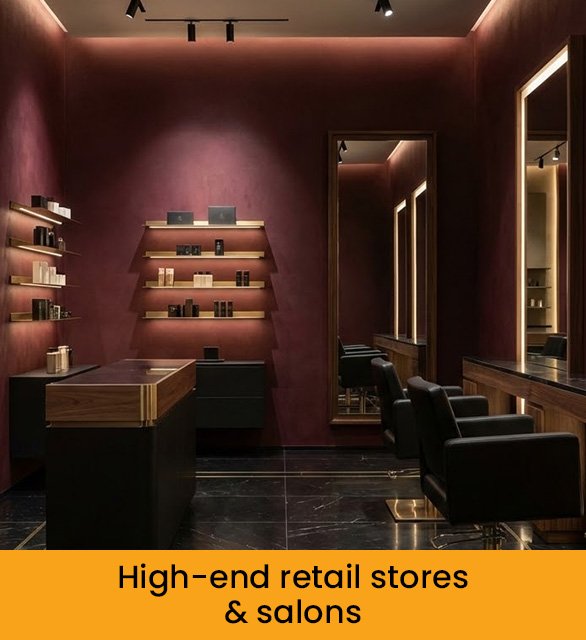 High-end retail stores