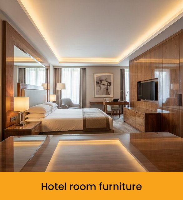 Hotel room furniture