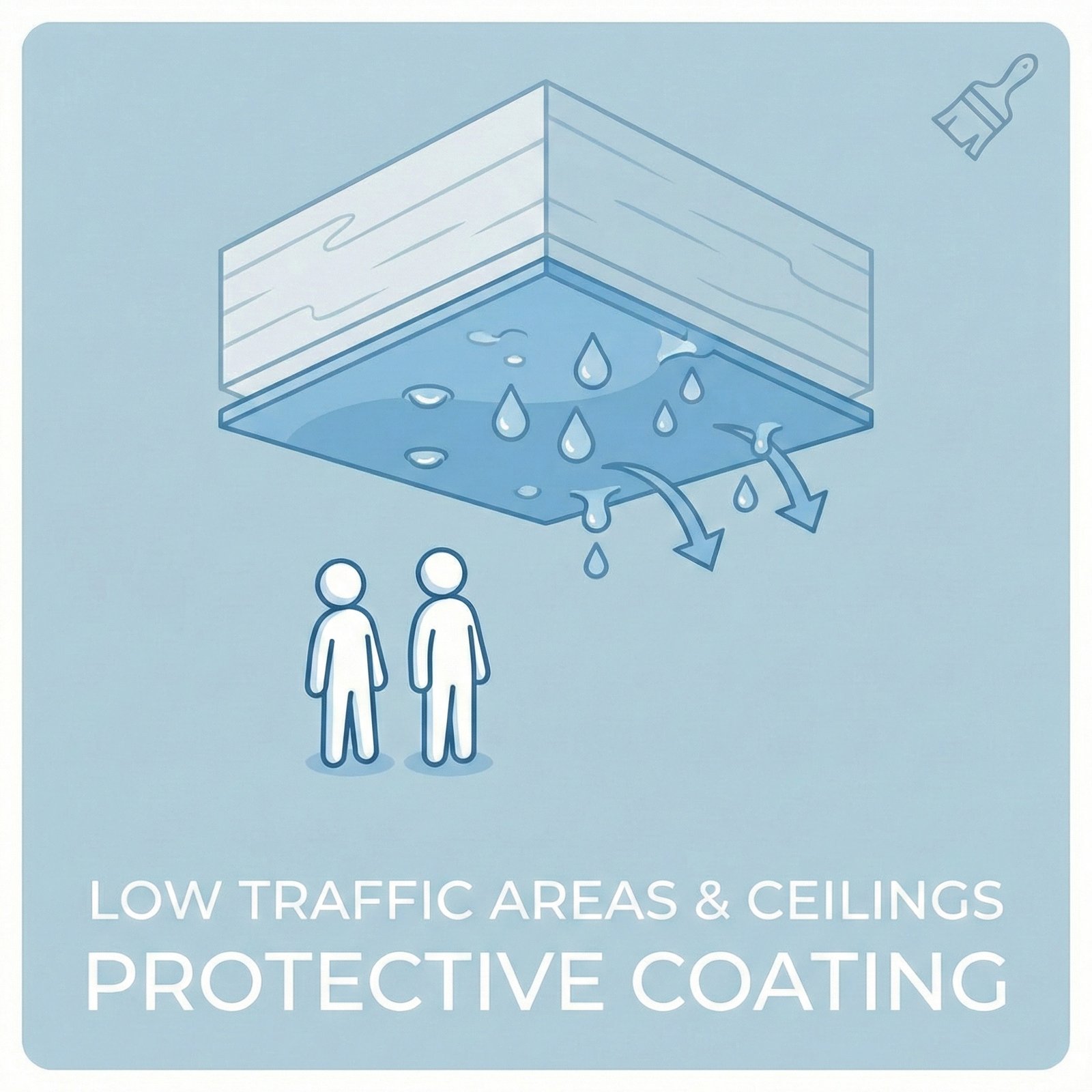 Low Traffic area and Ceilings