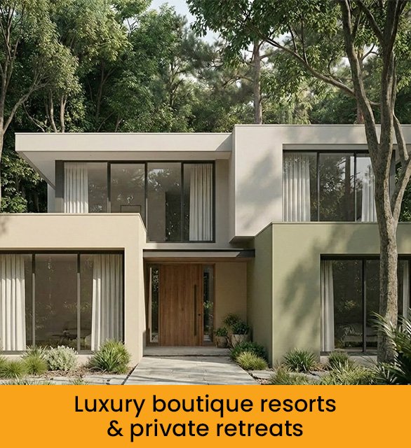 Luxury boutique resorts