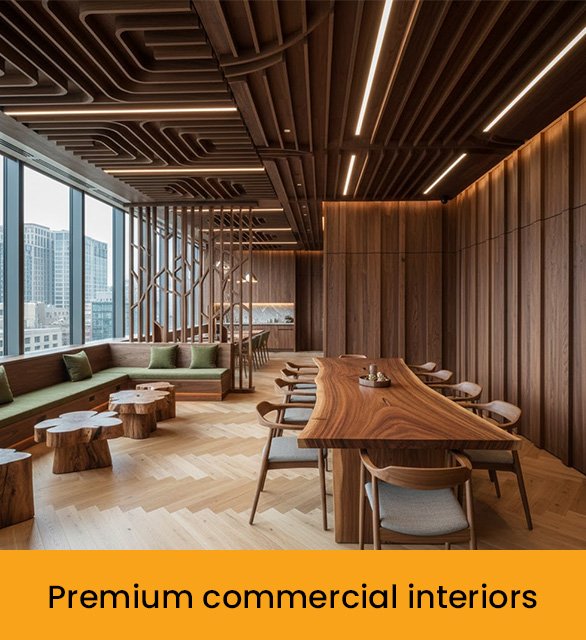 Premium commercial interiors