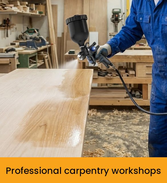 Professional carpentry workshops