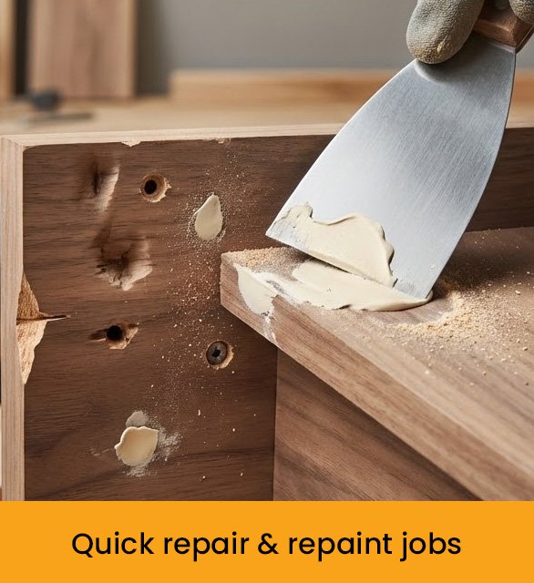 Quick repair & repaint jobs