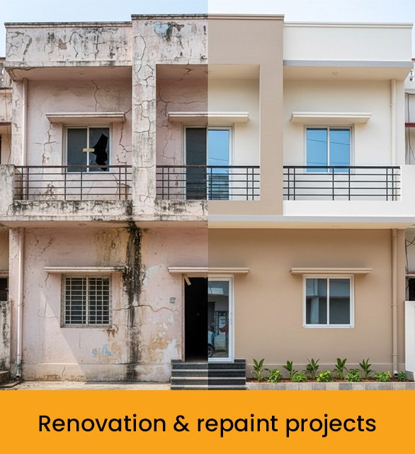 Renovation & repaint projects