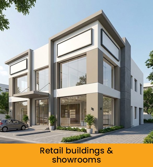 Retail buildings & showrooms