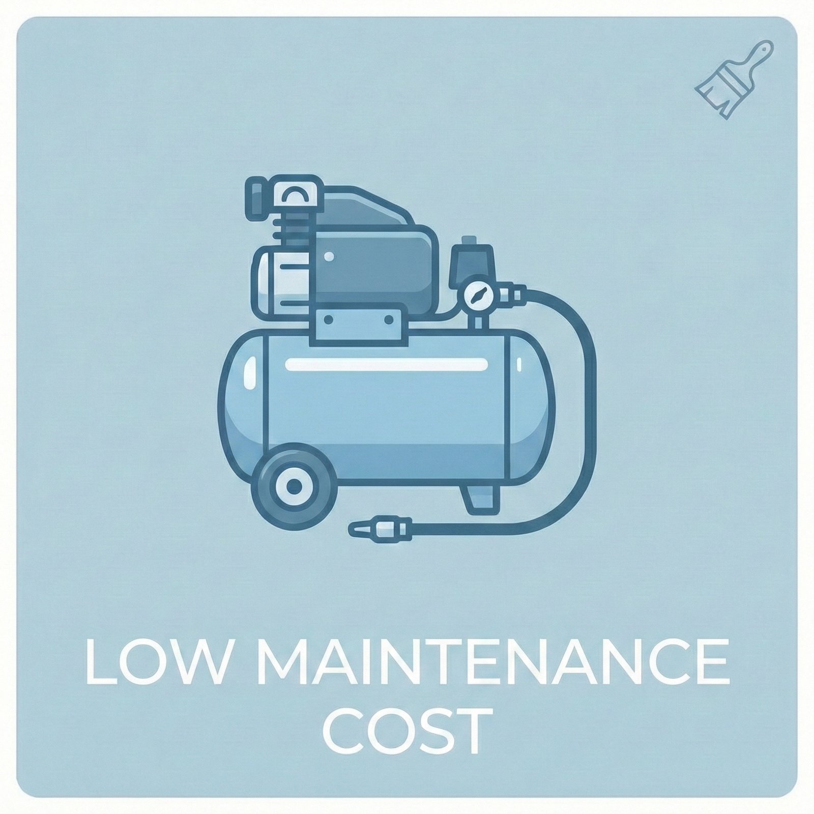low maintenance cost