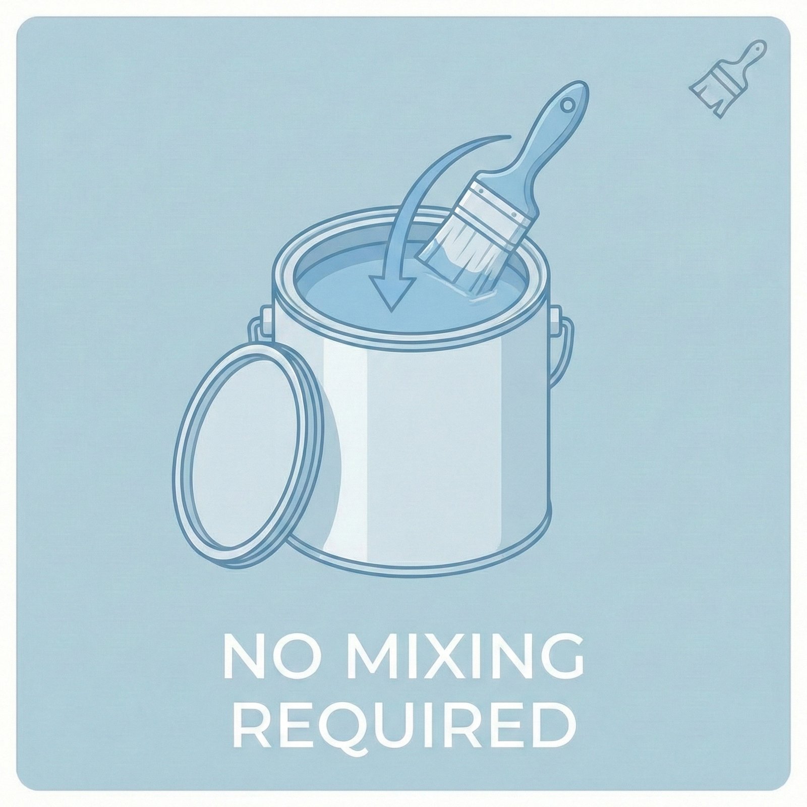 no mixing