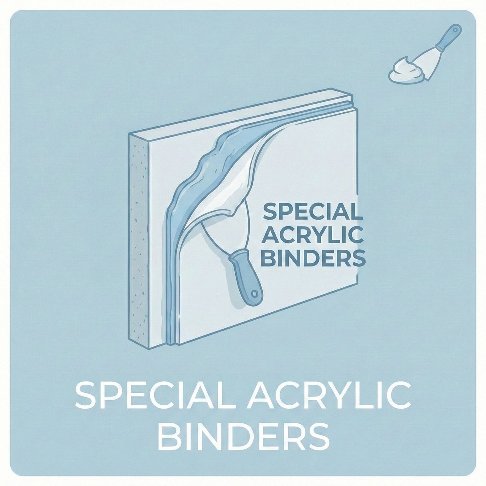 special acrylic binders