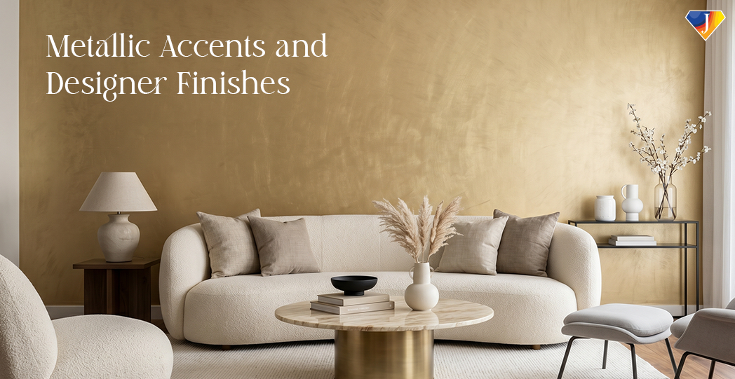 Metallic Accents and Designer Finishes: The New Language of Next‑Gen Luxury Walls