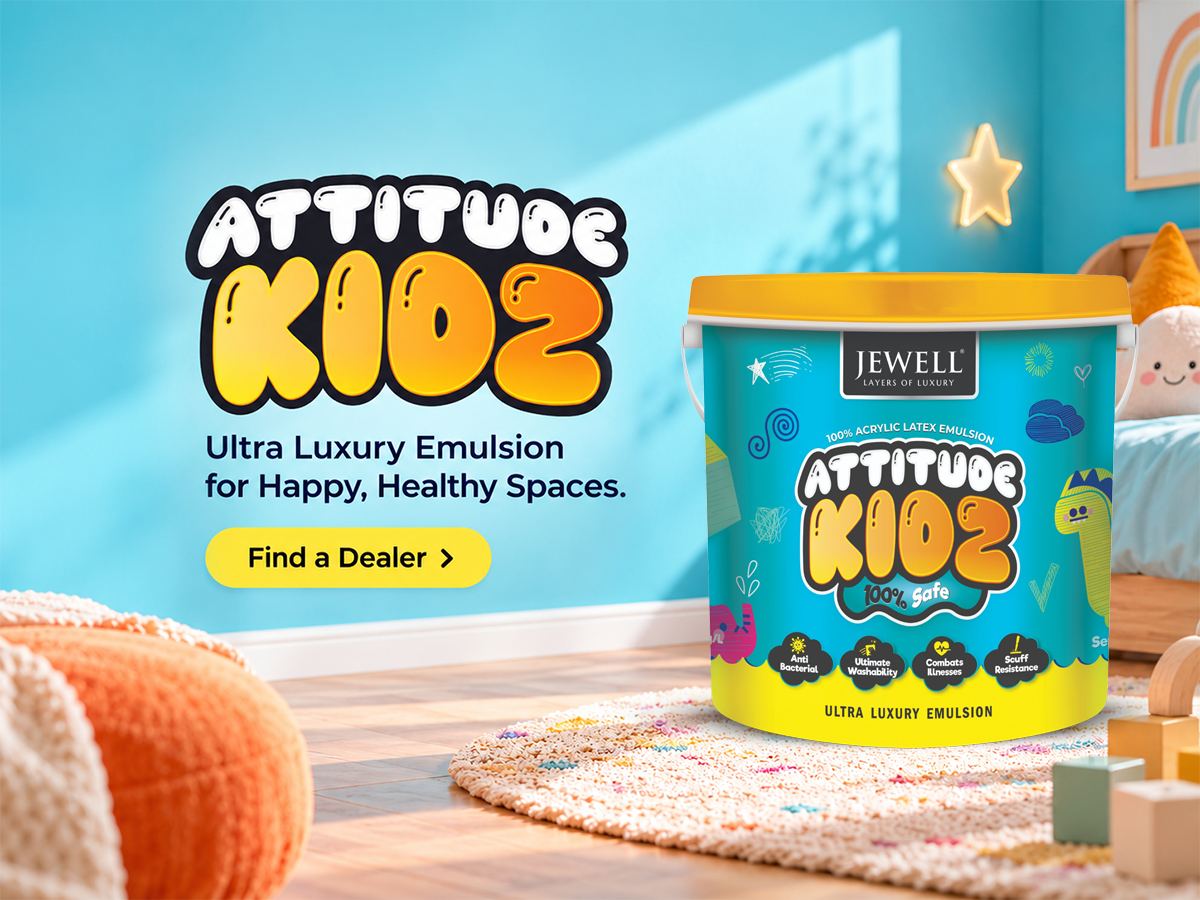 Attitude Kidz paint pack in a colorful children’s room