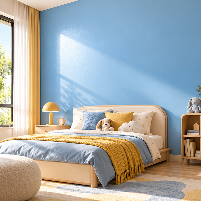 Colorful children’s bedroom