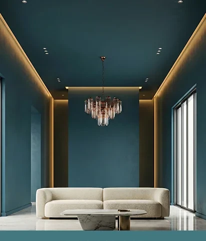 Deep teal colour story